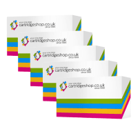 Compatible HP 657X CF470X 71X 72X 73X Black Colour Toner Cartridge 5 Pack