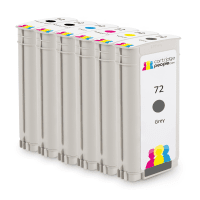 Compatible HP 72 High Capacity 6 Ink Cartridge Multipack