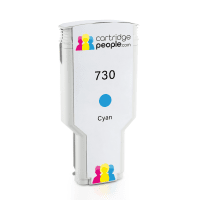 Compatible HP 730 Cyan High Capacity Ink Cartridge P2V68A