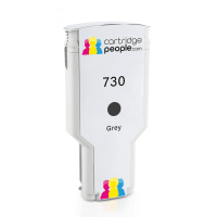 Compatible HP 730 Grey High Capacity Ink Cartridge P2V72A