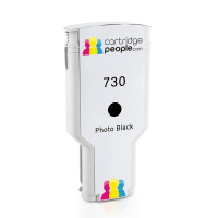Compatible HP 730 Photo Black High Capacity Ink Cartridge P2V73A