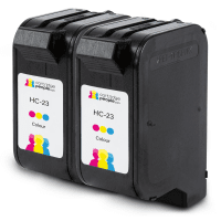 Compatible HP C1823de 23 Colour Ink Cartridge Twin Pack Deal