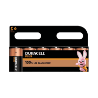 Duracell Plus MN1400B6PLUS C Alkaline Batteries 6 Pack Duracell Plus MN1400B6PLUS C Alkaline Batteries 6 Pack