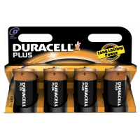 Duracell Plus Power MN1300 D Batteries 4 Pack Duracell Plus Power MN1300 D Batteries 4 Pack