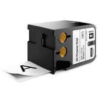 Dymo 1868755 Original Black on White All Purpose Vinyl 54mm x 7m Dymo 1868755 Original Black on White All Purpose Vinyl 54mm x 7m