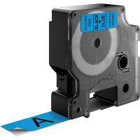 Dymo 45806 S0720860 Original D1 Black on Blue Labelling Tape 19mm x 7m