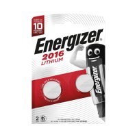 Energizer CR2016 Lithium Batteries Two Pack Energizer CR2016 Lithium Batteries Two Pack
