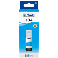 Epson 104 Cyan Ink Bottle Original Epson 104 Cyan Ink Bottle Original
