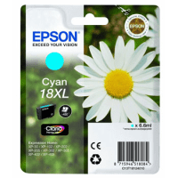 Epson 18XL Cyan High Capacity Ink Cartridge Original Epson 18XL Cyan High Capacity Ink Cartridge Original