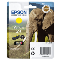 Epson 24 Yellow Ink Cartridge Original Epson 24 Yellow Ink Cartridge Original