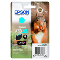 Epson 378XL Cyan High Capacity Ink Cartridge Original Epson 378XL Cyan High Capacity Ink Cartridge Original