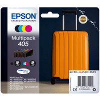 Epson 405 Black and Colour Ink Cartridge 4 Pack Original Epson 405 Black and Colour Ink Cartridge 4 Pack Original