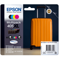 Epson 405XL Black and Colour High Capacity Ink Cartridge 4 Pack Original Epson 405XL Black and Colour High Capacity Ink Cartridge 4 Pack Original
