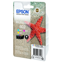 Epson 603 Colour Ink Cartridge 3 Pack Original Epson 603 Colour Ink Cartridge 3 Pack Original