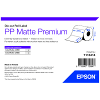 Epson 7113414 Original Premium Matte Label 76mm x 127mm 220 Labels Epson 7113414 Original Premium Matte Label 76mm x 127mm 220 Labels