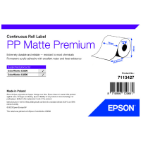 Epson 7113427 Original Premium Matte Continuous Label Roll 76mm x 29m Epson 7113427 Original Premium Matte Continuous Label Roll 76mm x 29m