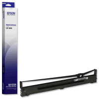 Epson C13S015336 Original Black Fabric Ribbon Epson C13S015336 Original Black Fabric Ribbon