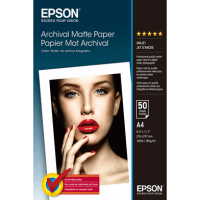 Epson C13S041342 A4 Matte Photo Paper 189gsm 50 sheets Epson C13S041342 A4 Matte Photo Paper 189gsm 50 sheets