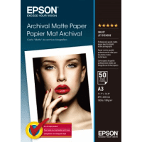 Epson C13S041344 A3 Archival Matte Photo Paper 189gsm 50 sheets