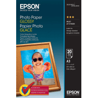 Epson C13S042536 A3 White Glossy Photo Paper 200g 20 Sheets Epson C13S042536 A3 White Glossy Photo Paper 200g 20 Sheets
