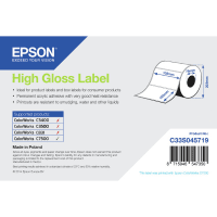 Epson C33S045719 Original High Gloss Label Roll 102mm x 152mm 800 Labels Epson C33S045719 Original High Gloss Label Roll 102mm x 152mm 800 Labels