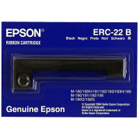 Epson ERC 22 C43S015358 Original Black Fabric Ribbon Epson ERC 22 C43S015358 Original Black Fabric Ribbon