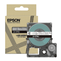 Epson LK 5TWJ C53S672069 Original White on Matte Clear Label Tape Cartridge 18mm x 8m