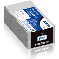 Epson SJIC22P K Black Ink Cartridge Original