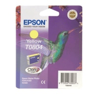Epson T0804 Yellow Ink Cartridge Original Epson T0804 Yellow Ink Cartridge Original