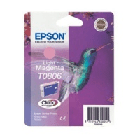 Epson T0806 Light Magenta Ink Cartridge Original Epson T0806 Light Magenta Ink Cartridge Original