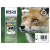 Epson T1285 Black Colour Ink Cartridge 4 Pack Original Epson T1285 Black Colour Ink Cartridge 4 Pack Original