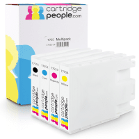 Epson T755 BK C M Y Compatible High Capacity Black Colour Ink Cartridge 4 Pack Epson T755 BK C M Y Compatible High Capacity Black Colour Ink Cartridge 4 Pack