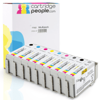 Epson T760 PBK C M Y LC LM LBK MBK LLBK Compatible Black Colour Ink Cartridge 9 Pack Epson T760 PBK C M Y LC LM LBK MBK LLBK Compatible Black Colour Ink Cartridge 9 Pack