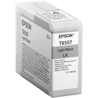 Epson T8507 Light Black Ink Cartridge Original Epson T8507 Light Black Ink Cartridge Original