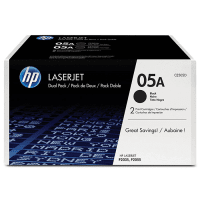 HP 05A CE505D Original Black Toner Cartridge Twinpack HP 05A CE505D Original Black Toner Cartridge Twinpack