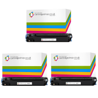 HP 124A Compatible Colour Toner Cartridge 3 Pack HP 124A Compatible Colour Toner Cartridge 3 Pack