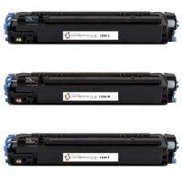 HP 124A Compatible Colour Toner Cartridge 3 Pack