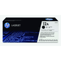 HP 12A Black Toner Cartridge Original
