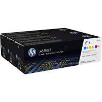 HP 131A U0SL1AM Original Colour Toner Cartridge 3 Pack HP 131A U0SL1AM Original Colour Toner Cartridge 3 Pack