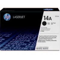 HP 14A Black Toner Cartridge Original