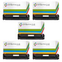 HP 201X CF400x2 1 2 3X Compatible High Yield Black Colour Toner Cartridge 5 pack HP 201X CF400x2 1 2 3X Compatible High Yield Black Colour Toner Cartridge 5 pack
