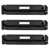 HP 201X CF401 2 3X Compatible Colour Toner Cartridge 3 Pack