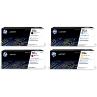 HP 212A Black Colour Toner Cartridge 4 pack Original HP 212A Black Colour Toner Cartridge 4 pack Original