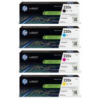 HP 220X Original High Capacity Black Colour Toner Cartridge Multipack HP 220X Original High Capacity Black Colour Toner Cartridge Multipack