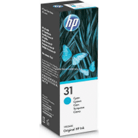 HP 31 Cyan Ink Bottle Original HP 31 Cyan Ink Bottle Original