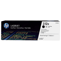 HP 312X CF380XD Original Black Toner Cartridge Twinpack HP 312X CF380XD Original Black Toner Cartridge Twinpack
