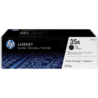 HP 35A CB435AD Original Black Toner Cartridge Twinpack
