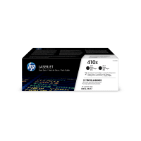 HP 410X CF410XD Original High Capacity Black Toner Cartridge Twinpack HP 410X CF410XD Original High Capacity Black Toner Cartridge Twinpack