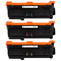 HP 507A Compatible Colour Toner Cartridge 3 Pack HP 507A Compatible Colour Toner Cartridge 3 Pack