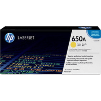 HP 650A Yellow Toner Cartridge Original HP 650A Yellow Toner Cartridge Original